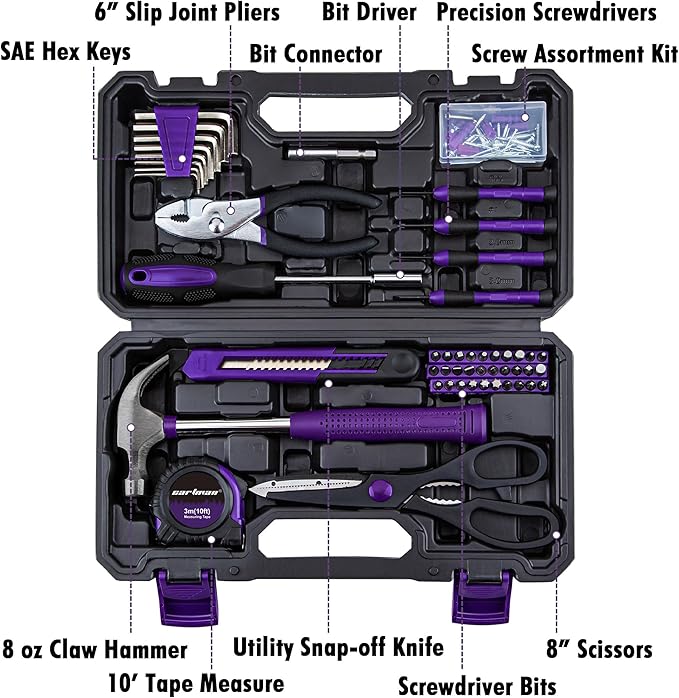 Toolvera™ Essential Home Tool Kit