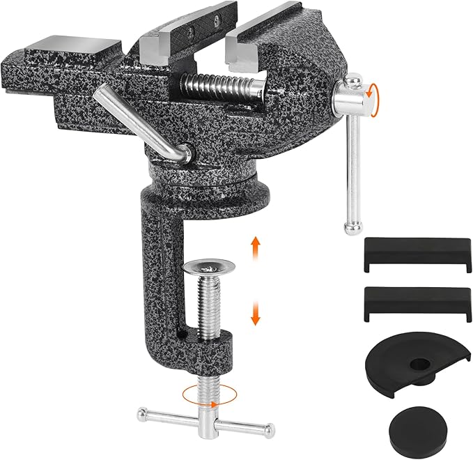 ClampForge™ 360 Mini Bench Vise