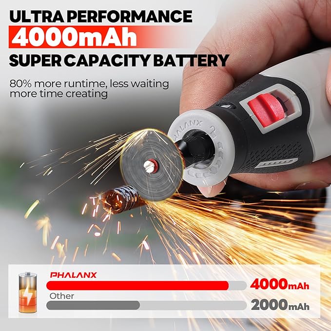 GripCraft™ ProFix 4V Cordless Rotary Tool